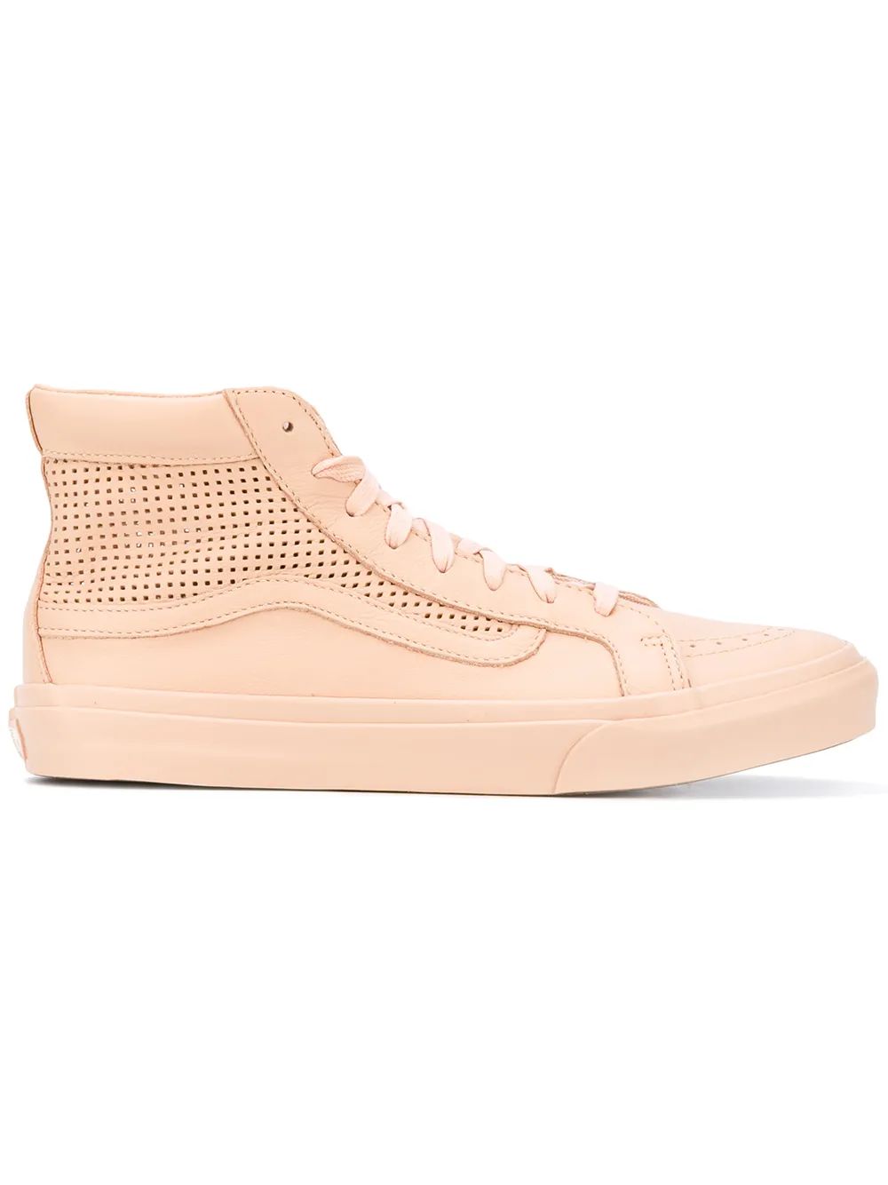 Vans perforated hi tops | Neutrals | Image 1