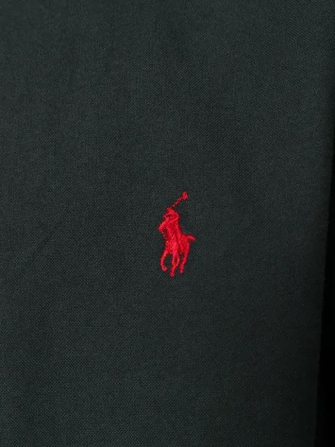 black polo ralph lauren button down