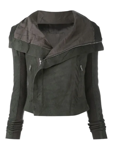Rick Owens zip biker jacket