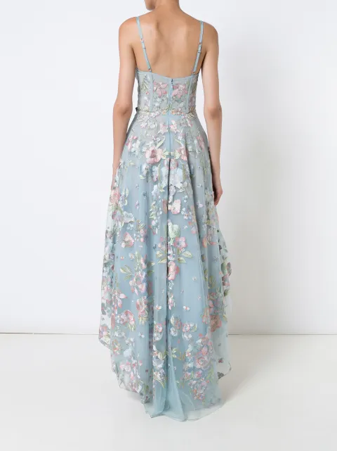 marchesa notte high low