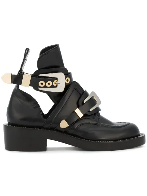 balenciaga cut out boots buy