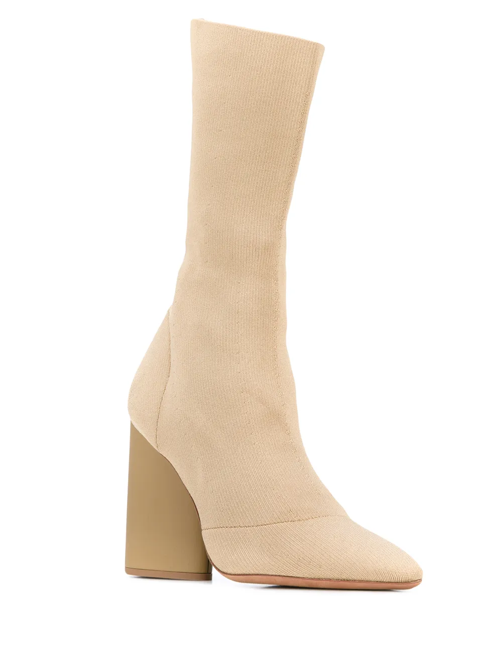 Shop Yeezy Season 4 high heel sock boots with Express Delivery - Farfetch