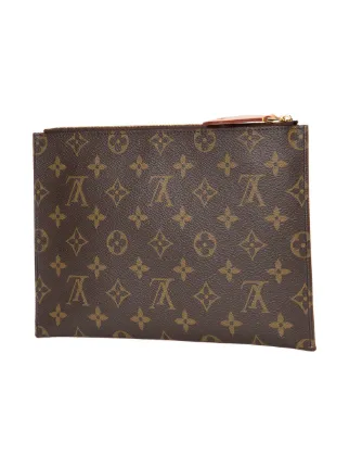 Louis Vuitton Vintage LV Lock Clutch Bag - Farfetch