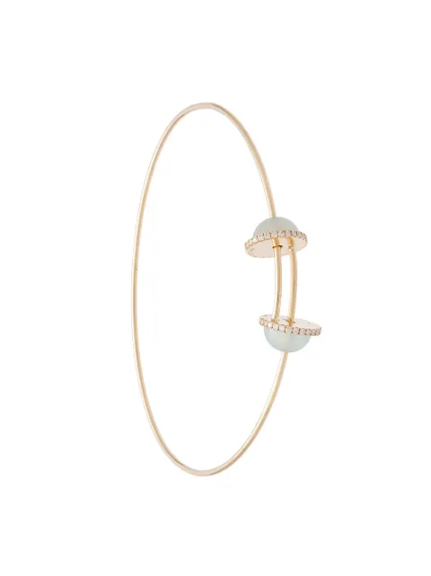 Delfina Delettrez pearl end bangle