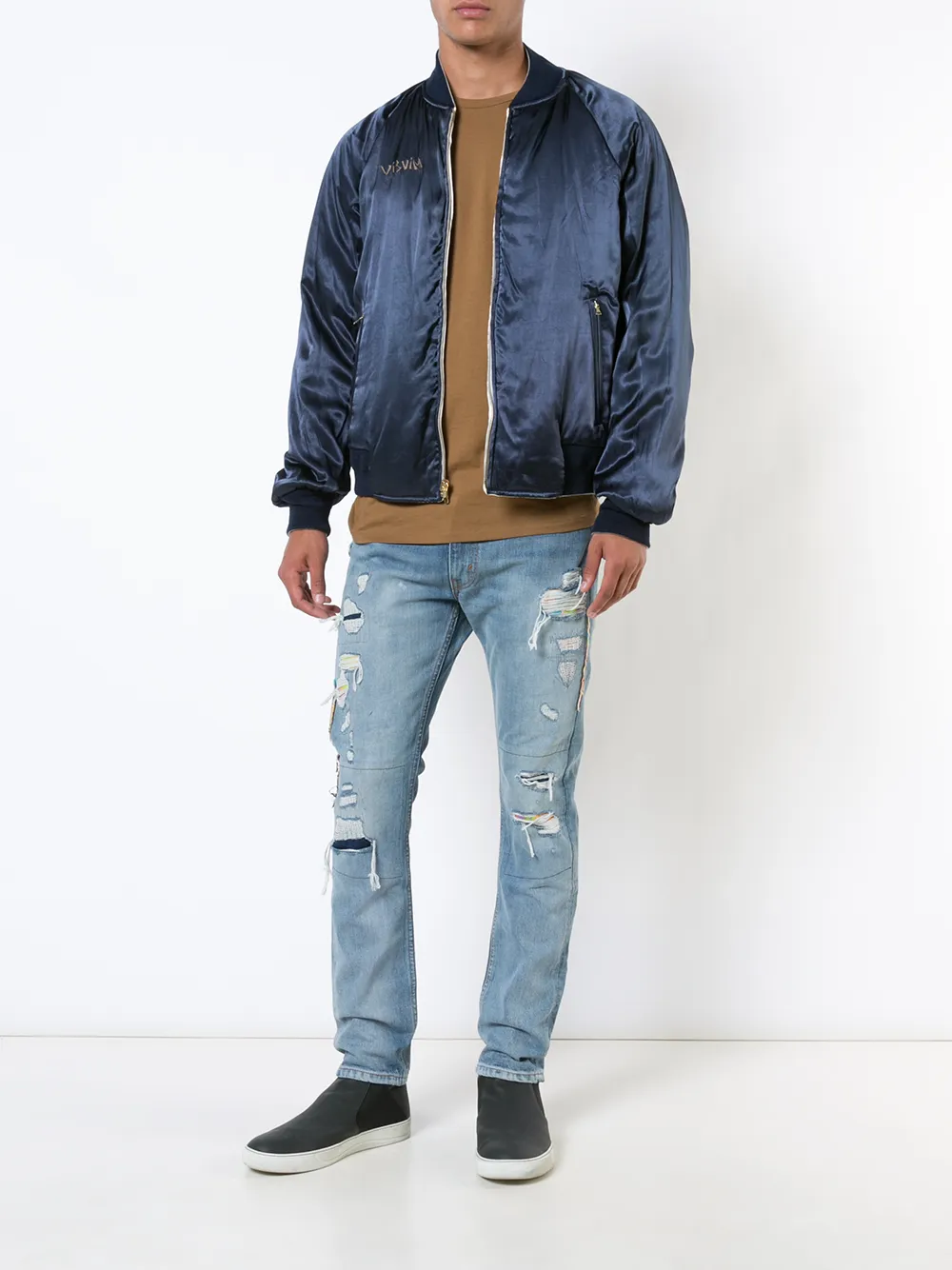 visvim 刺绣飞行员夹克