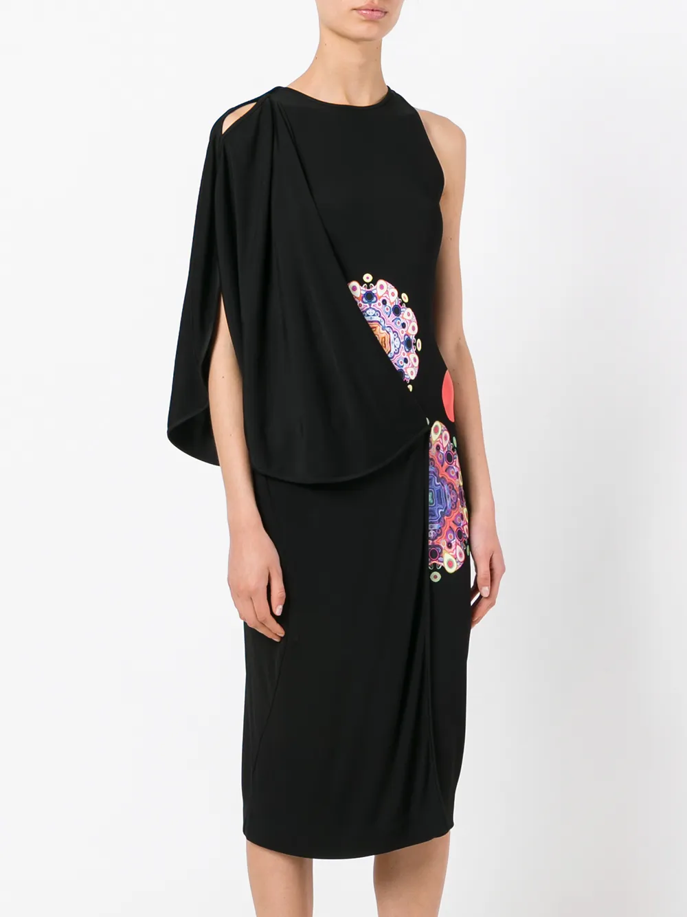 Givenchy shiftjurk met print Zwart
