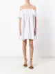 الصورة 2 من Anna October English embroidery shift dress
