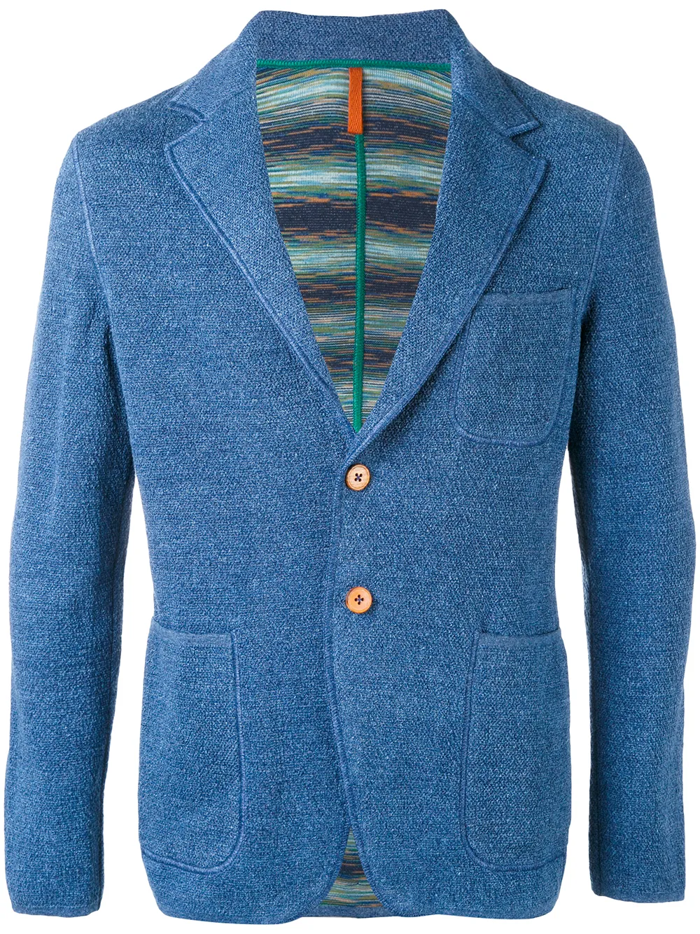 贴袋设计西装夹克