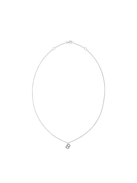 ALINKA 18kt 'Alinka B' Weißgoldhalskette mit Diamanten