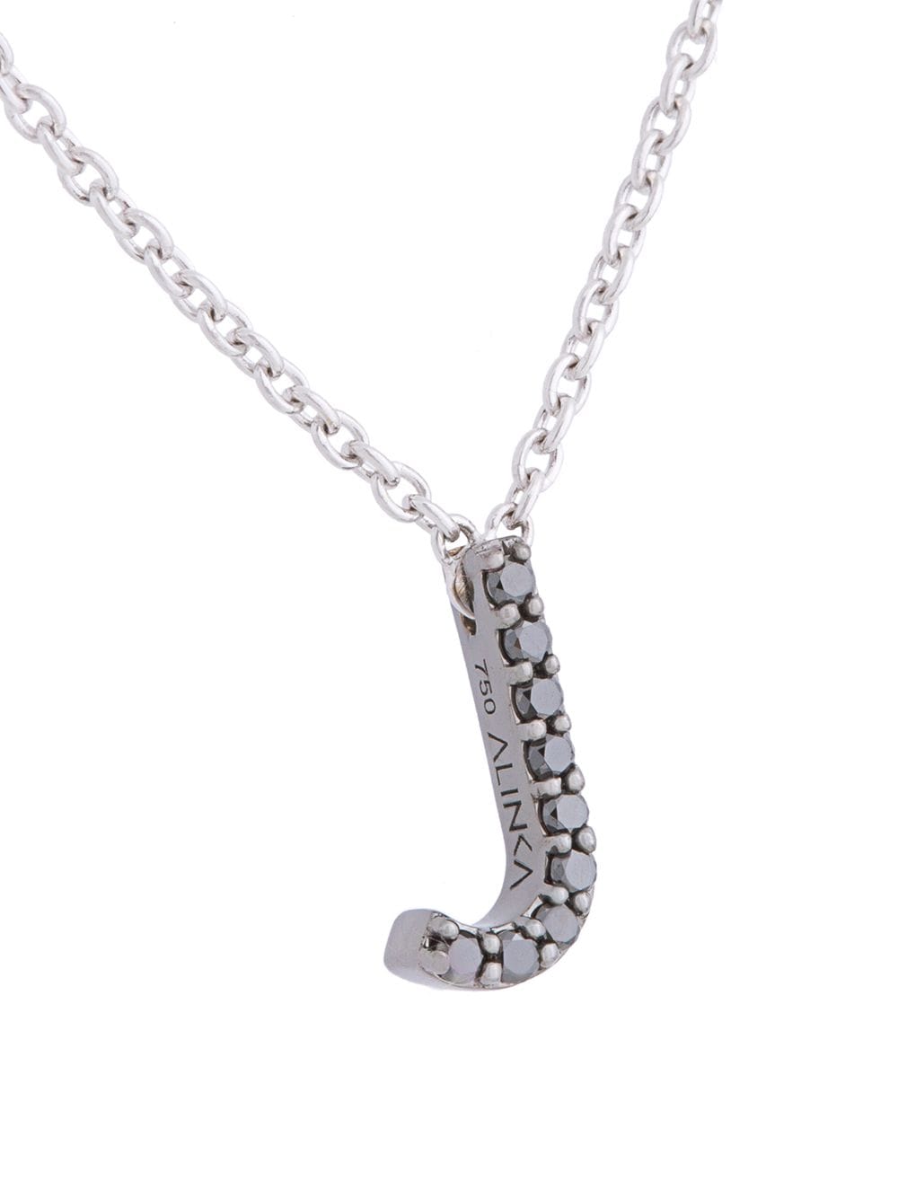 Shop Alinka Id Necklace In Metallic