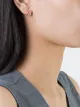 Bild 2 von ALINKA 18kt 'ID' Rotgoldohrstecker mit Diamanten