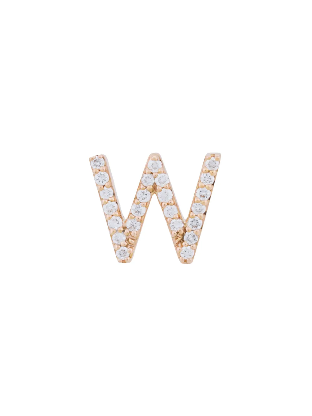 ALINKA 18kt 'Alinka ID' Rotgoldohrstecker mit Diamanten - Metallic