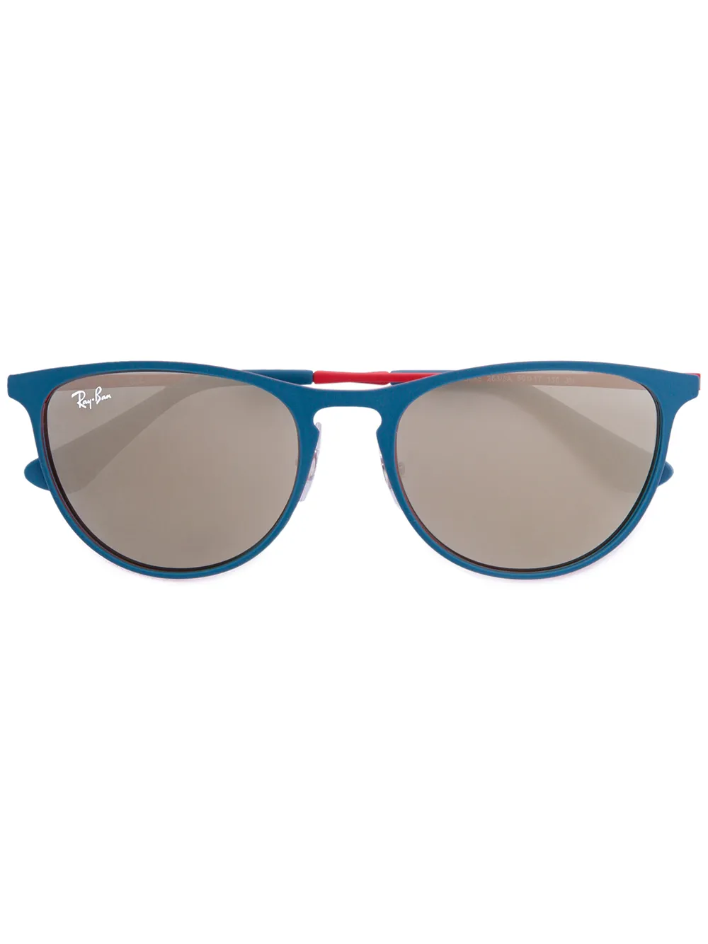 RAY-BAN JUNIOR zonnebril met rond montuur Blauw