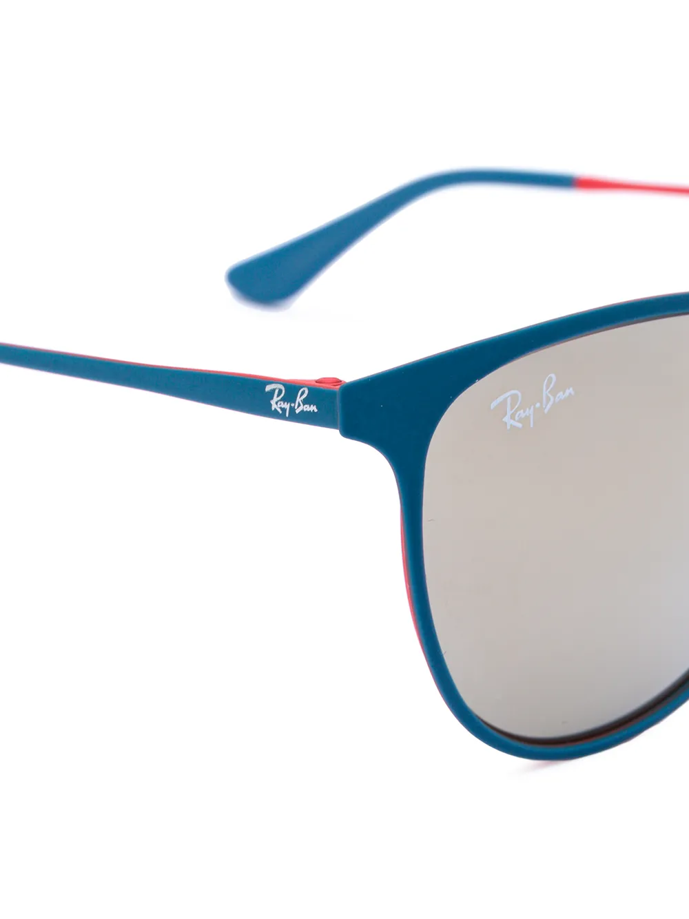 RAY-BAN JUNIOR zonnebril met rond montuur - Blauw