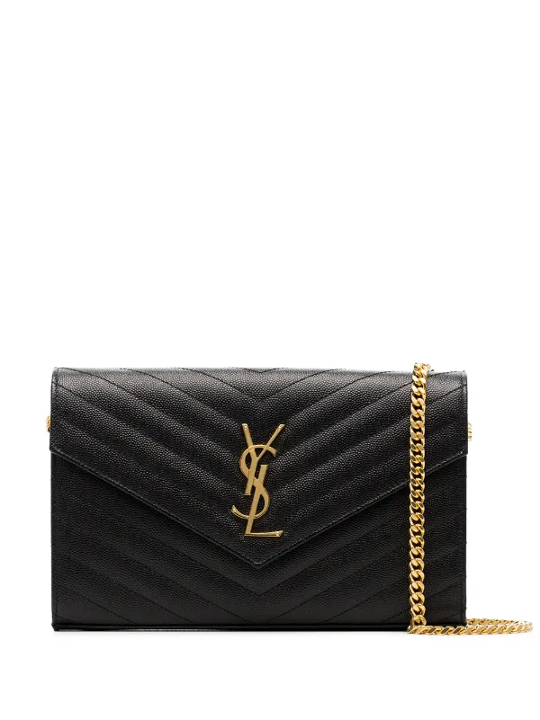 Women's Crossbody Bags, Leather & Chain, Saint Laurent