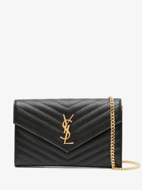 Saint Laurent Classic Cassandre quilted leather clutch bag
