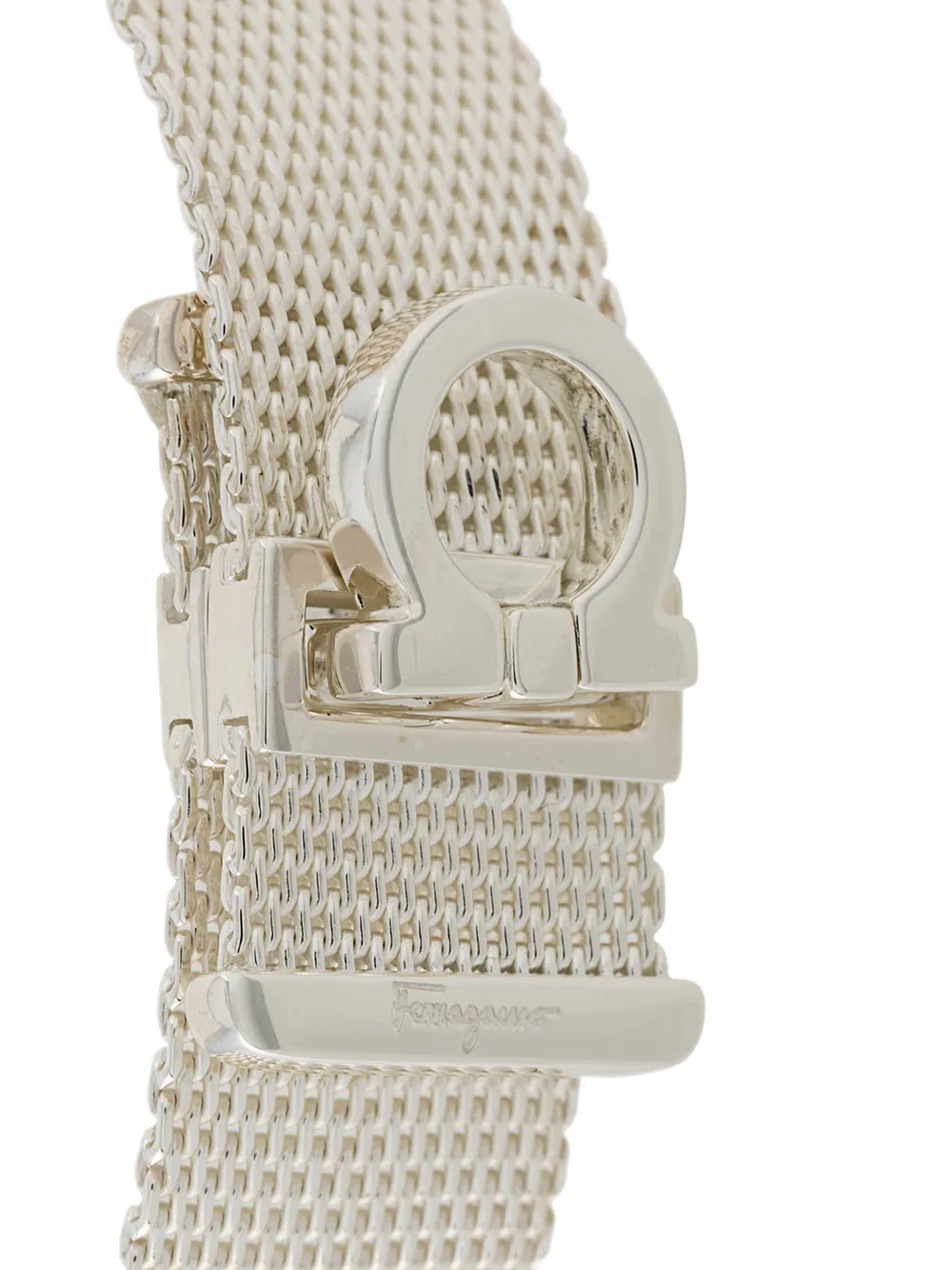  Ferragamo Gancio Flip-lock Bracelet - Metallic 