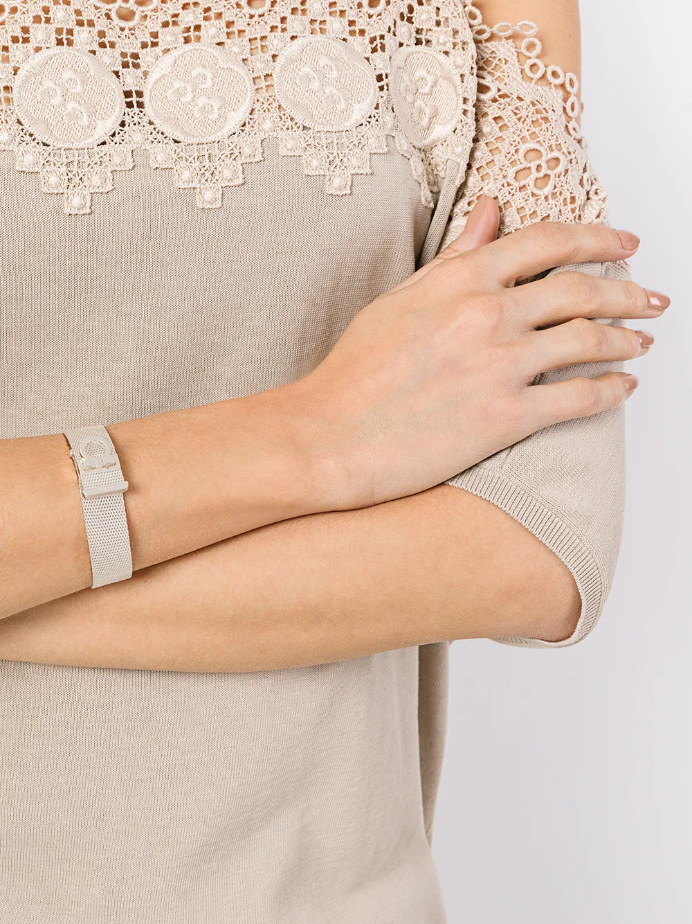 Ferragamo Gancio bracelet - Metallic