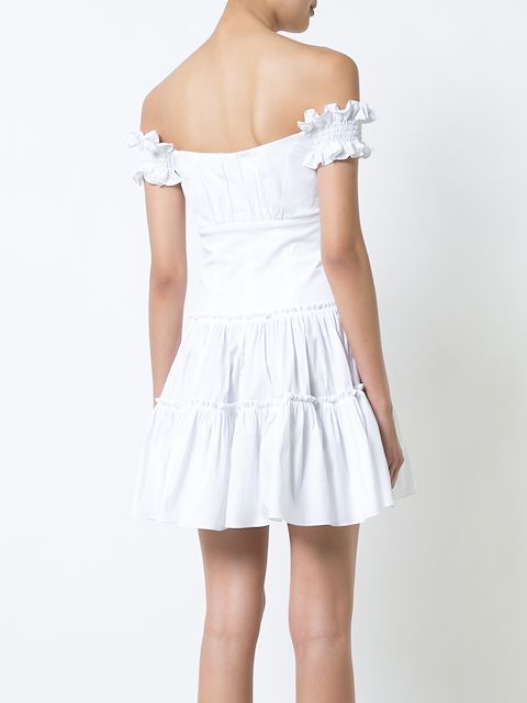 maria cocktail bustier dress