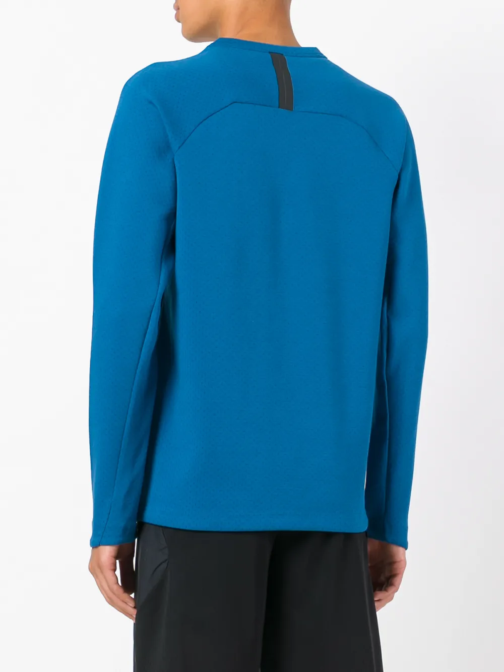 Nike side zip sweatshirt Blauw