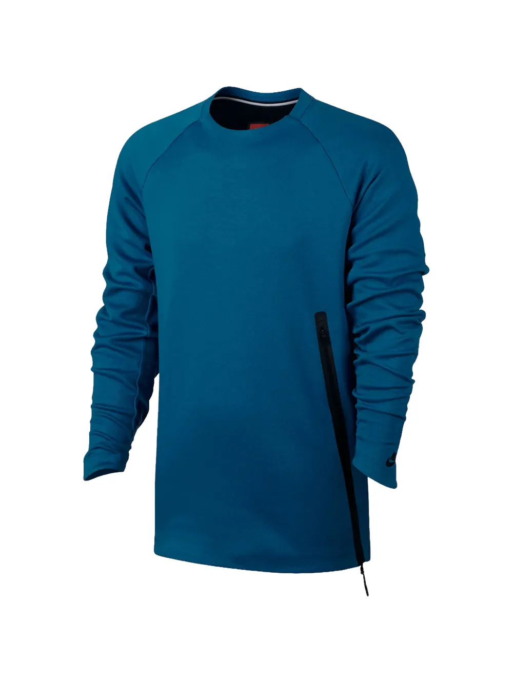 Nike Felpa con zip laterali - Blu