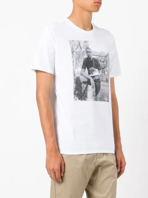 NIKE Retro Print T-Shirt | ModeSens