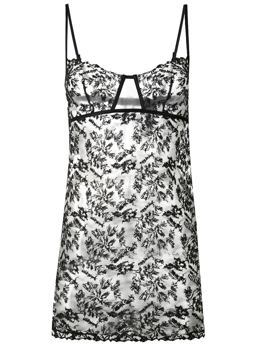 La Perla Babydoll Slip In Black