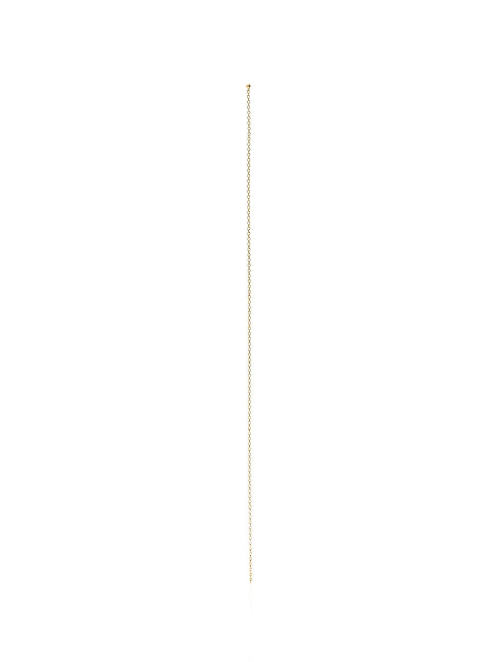 Shihara 18kt Yellow Gold Chain Pierce 200 (01) Diamond Earring