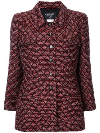 Chanel Vintage Tweed Jacket, $2,442, farfetch.com