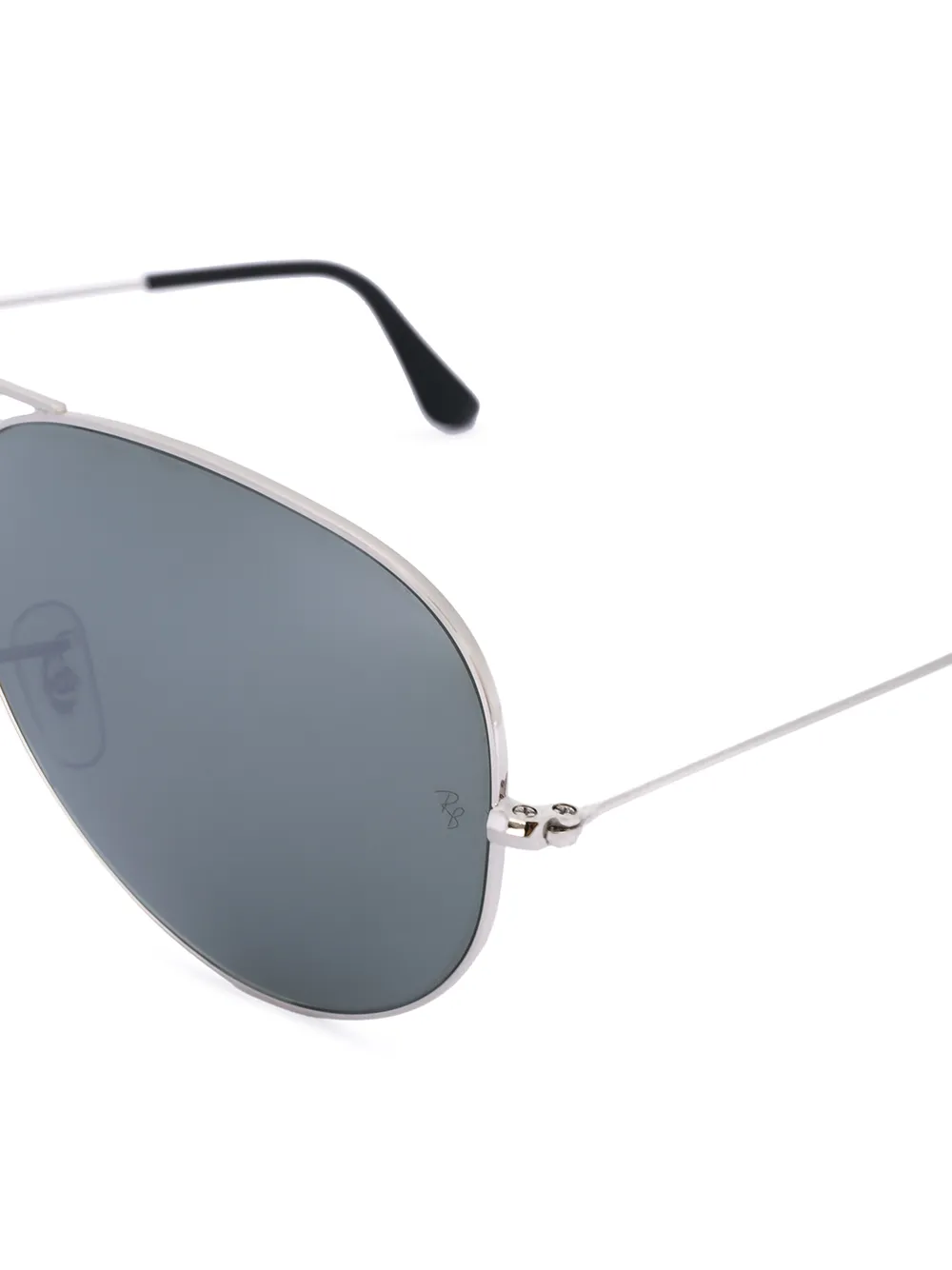Ray-Ban Zonnebril met piloten montuur Grijs