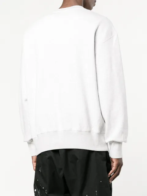 YEEZY Grey Boxy Crewneck Sweatshirt | ModeSens