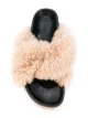 Chloé claquettes en peau de mouton