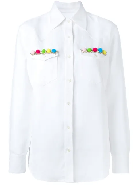 FORTE COUTURE FORTE DEI MARMI COUTURE THELMA SHIRT - WHITE