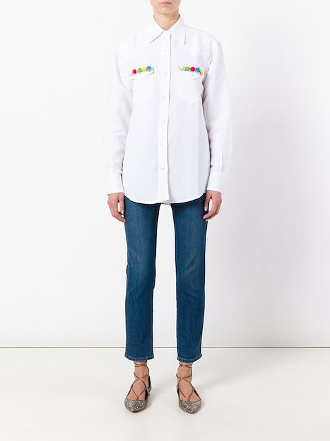 FORTE COUTURE FORTE DEI MARMI COUTURE THELMA SHIRT - WHITE
