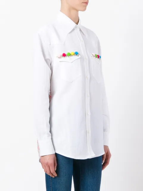 FORTE COUTURE FORTE DEI MARMI COUTURE THELMA SHIRT - WHITE