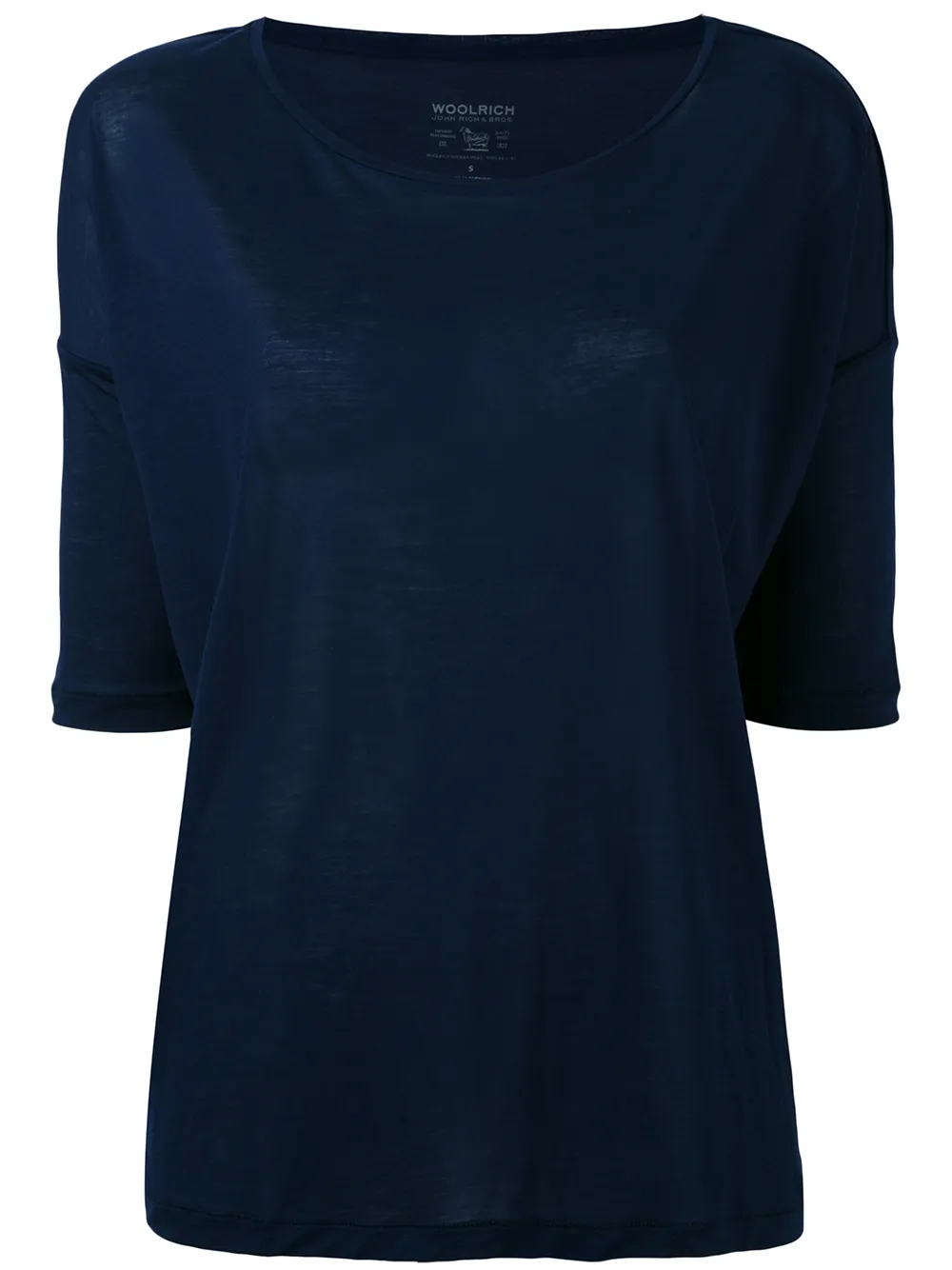 Woolrich Oberteil mit lockerer Passform - Blau
