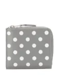 Comme Des Garçons Wallet polka dots wallet - Grey