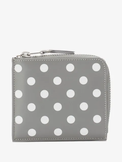 Comme Des Garçons Wallet polka dots wallet