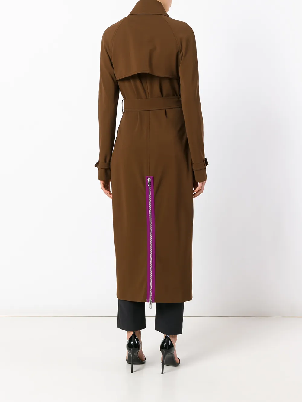 givenchy 饰拉链风衣