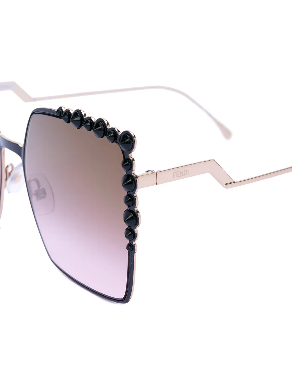 фото Fendi eyewear солнцезащитные очки 'can eye'