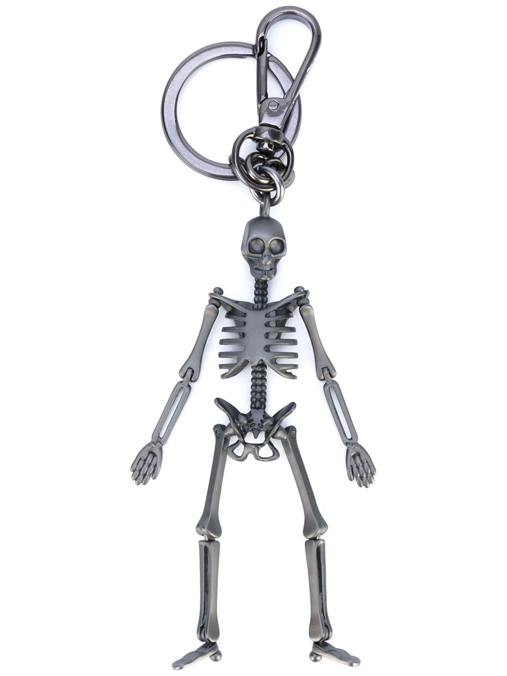 alexander mcqueen skeleton keychain