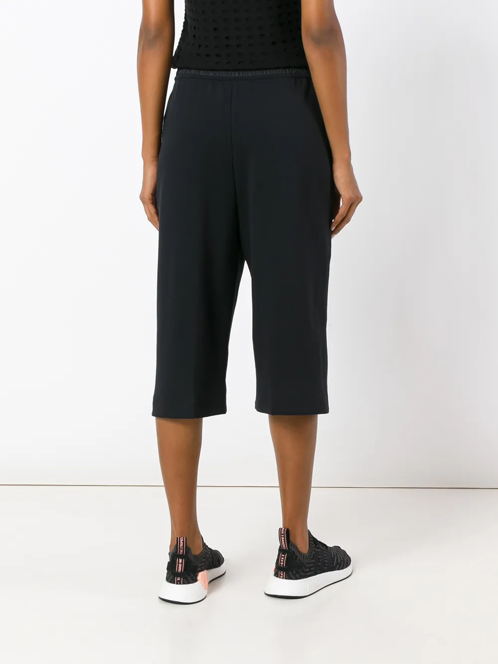 Nike Capri broek met trekkoord Zwart