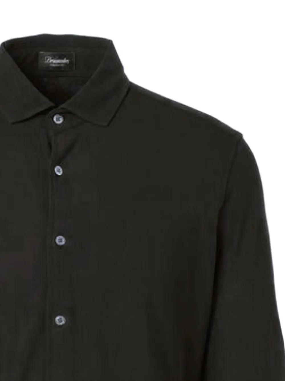 Drumohr classic shirt Zwart