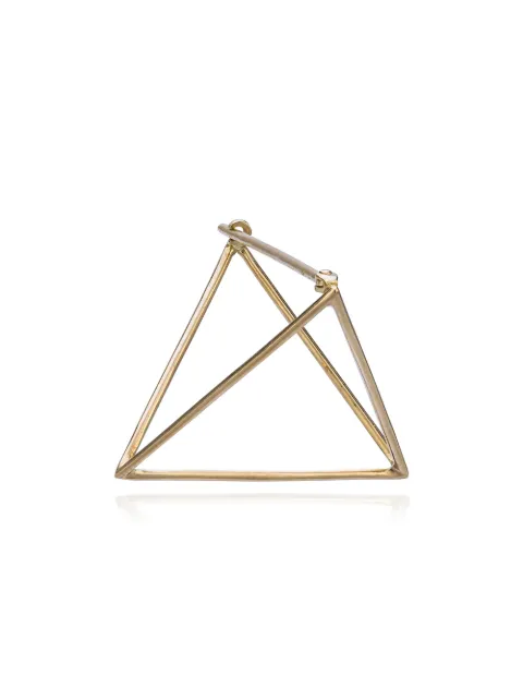 Shihara 25mm triangle earring 