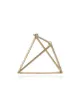 Image 1 of Shihara 25mm triangle earring