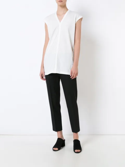 rick owens v neck shirt