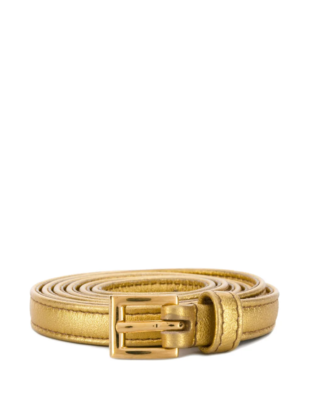 Prada Schmaler Gürtel - Metallic