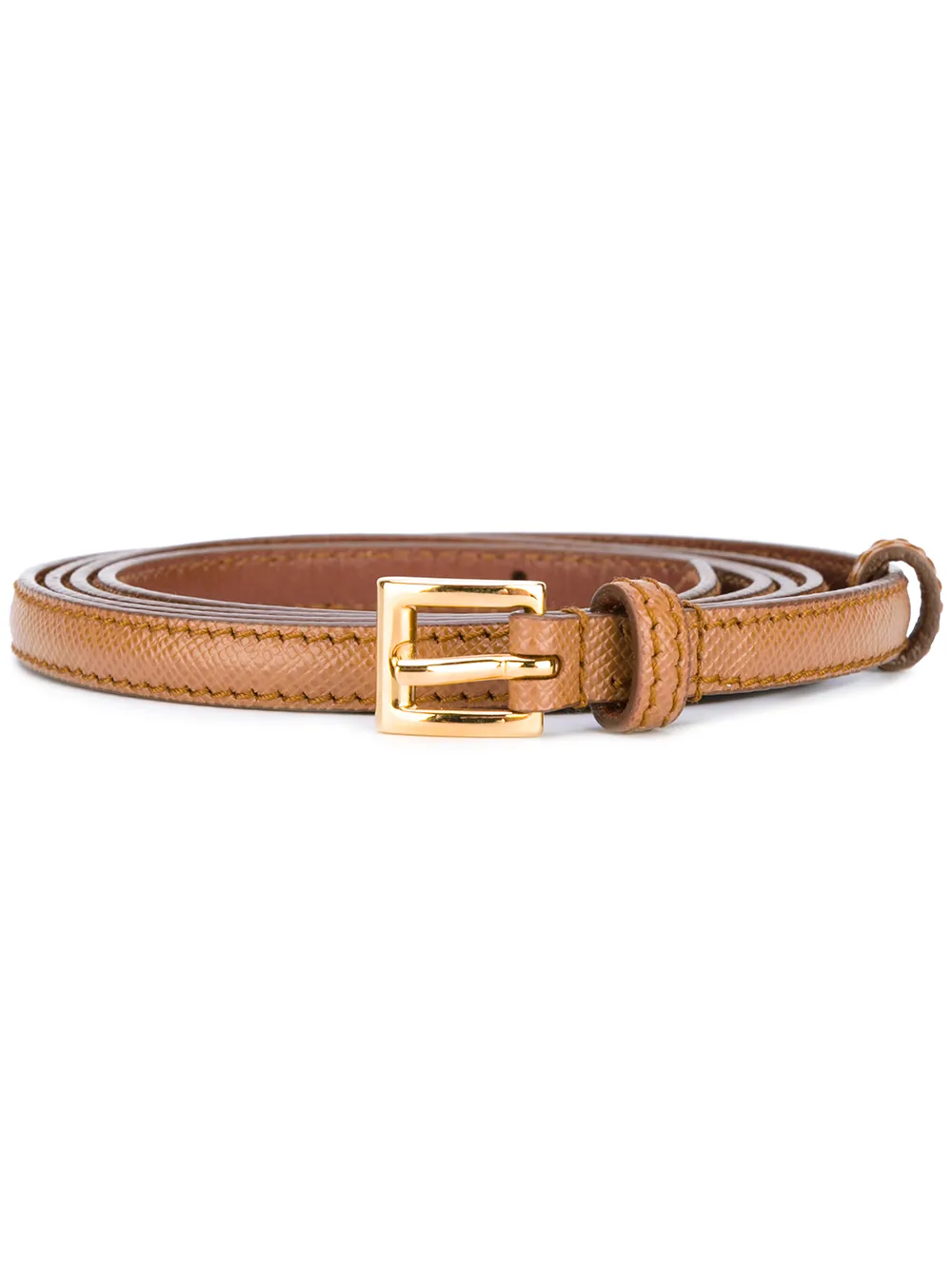 Prada Schmaler Gürtel - Braun
