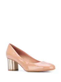 flower heel pump shoe