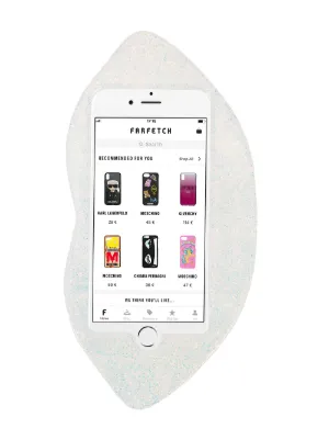Stella McCartney - R Stella McCartney ホワイト/ラメ iPhone 7/8 Stella McCartney - ステラマッカートニー ホワイト ラメ